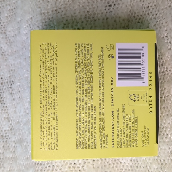 Patchology FlashPatch Illuminating Eye Gels, 15 pairs of eye gels - Picture 11 of 14